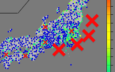 強震モニタの画像
