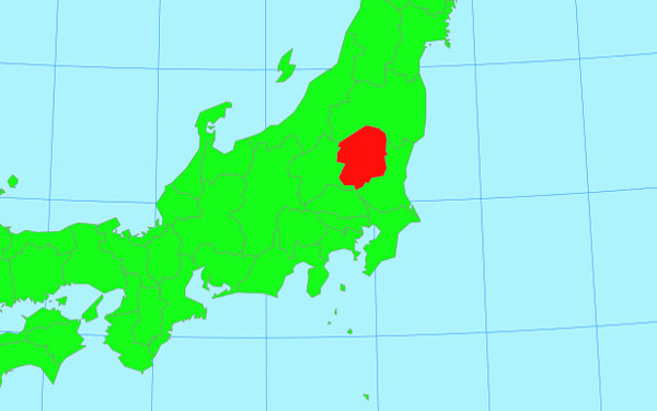 日本地図の画像