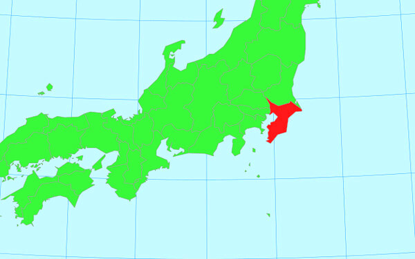 日本地図の画像