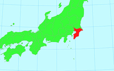 日本地図の画像