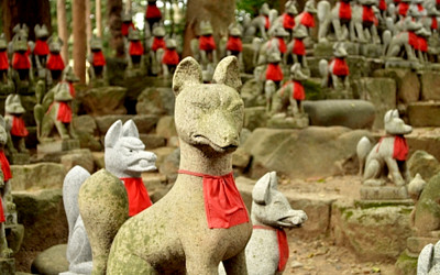 お稲荷さんの写真