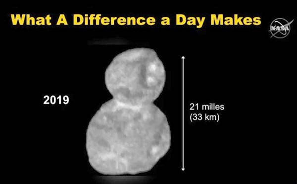 小惑星ウルティマ・トゥーレの写真