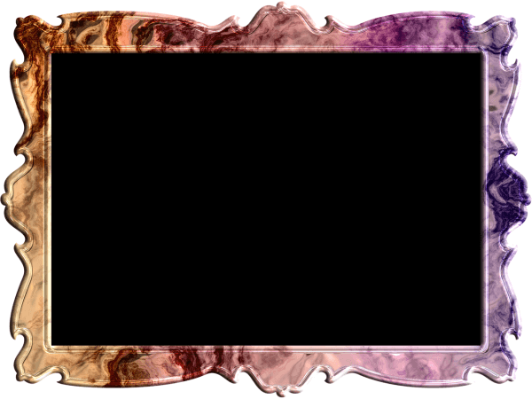 額縁(フレーム)のイラスト