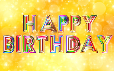 HappyBirthdayのイメージイラスト