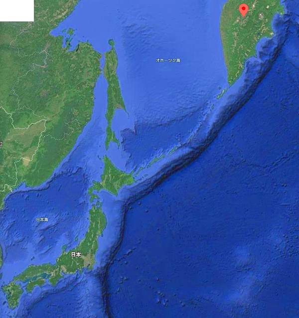 地震情報の画像