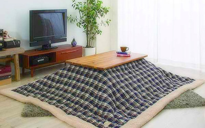 こたつとテレビの写真