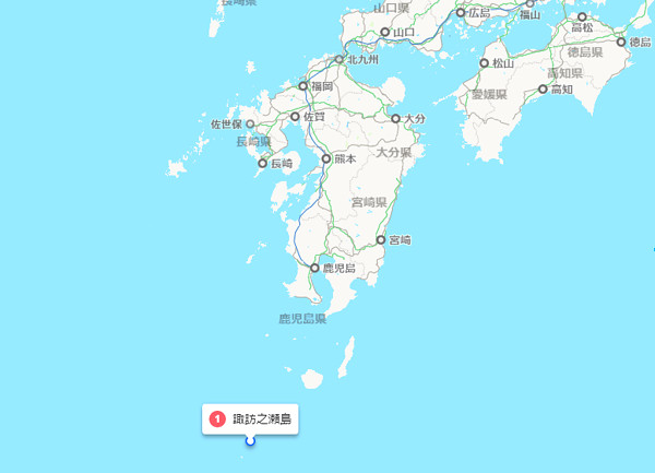 日本地図の画像