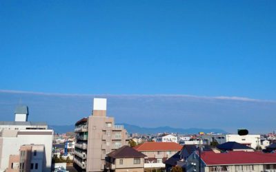 地震雲の投稿写真