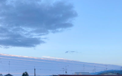 地震雲の投稿写真