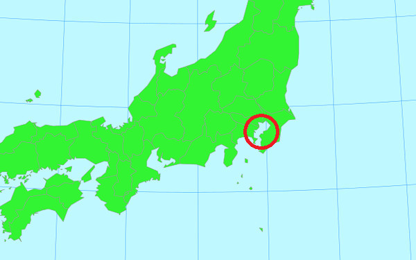 日本地図の画像