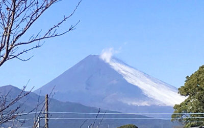 富士山の写真(雪が少ない)