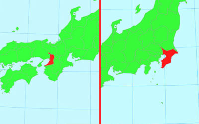 日本地図の画像
