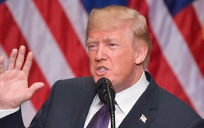 トランプ大統領の写真