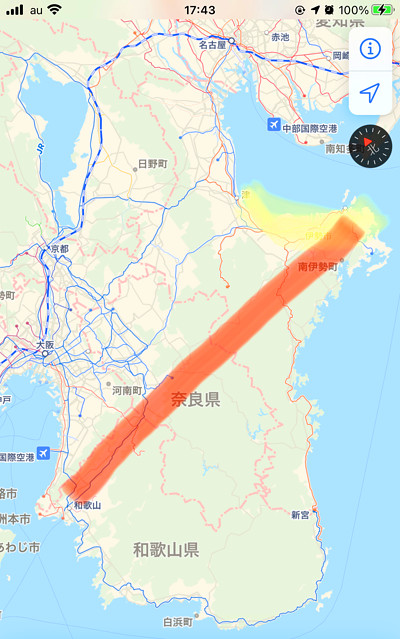 日本地図の画像