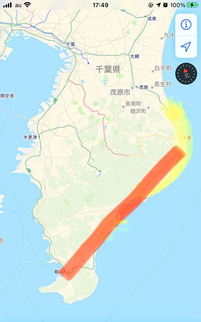 日本地図の画像