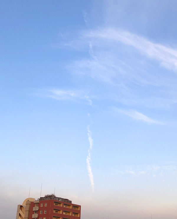 地震雲の投稿写真