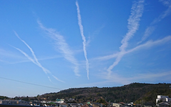 地震雲の投稿写真