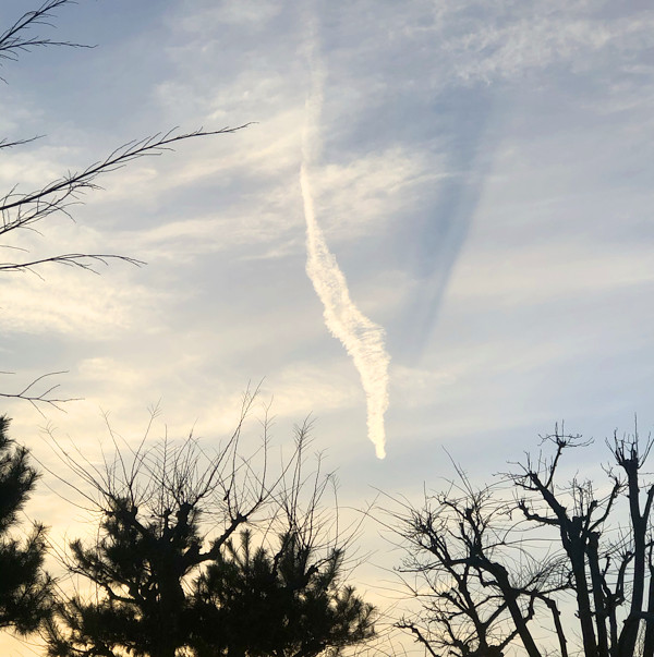 地震雲の投稿写真