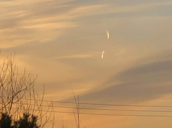 地震雲の投稿写真