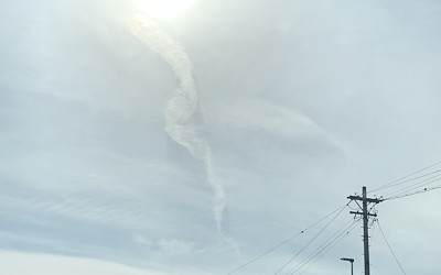 地震雲の投稿写真