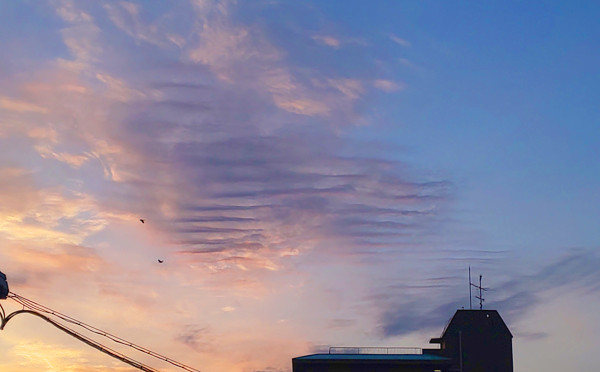 地震雲の投稿写真
