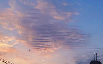 地震雲の投稿写真
