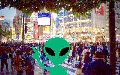 宇宙人のイメージイラスト