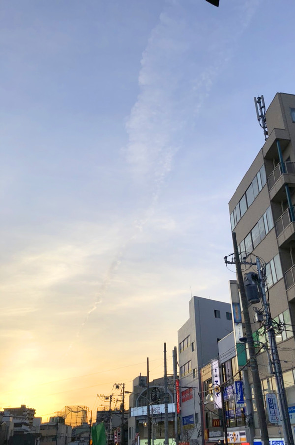 地震雲の投稿写真