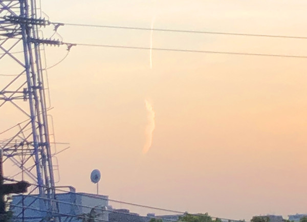 地震雲の投稿写真