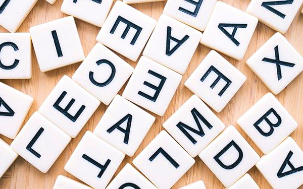 アルファベットの写真