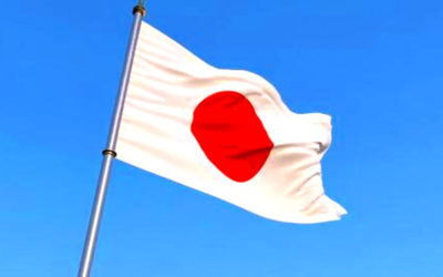 日本国旗の写真