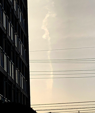 地震雲の投稿写真