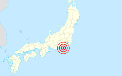 地震情報の画像