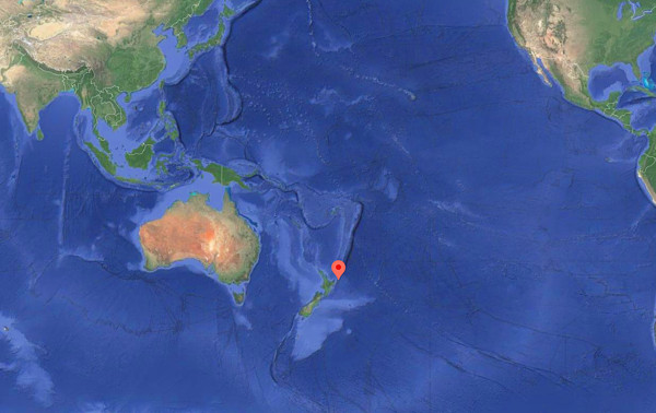 地震情報の画像