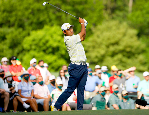 松山英樹さんの写真