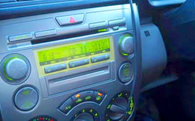 カーステレオの写真