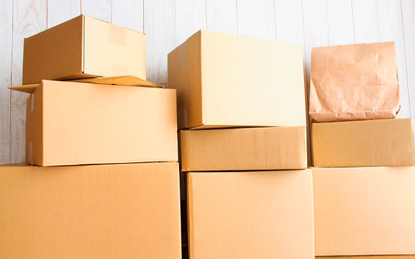 段ボールの写真