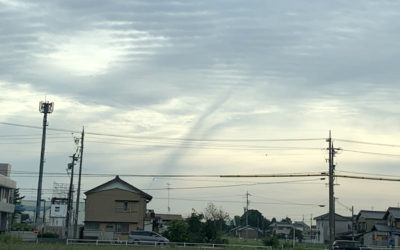 地震雲の投稿写真
