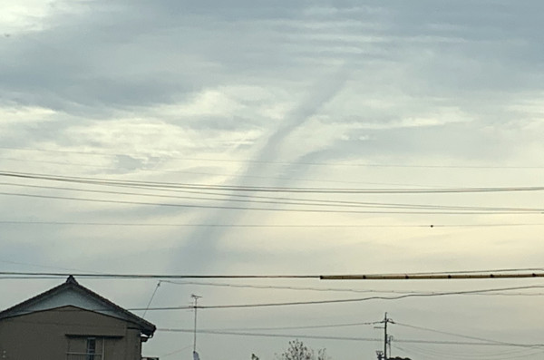 地震雲の投稿写真