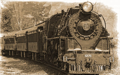 機関車のイラスト