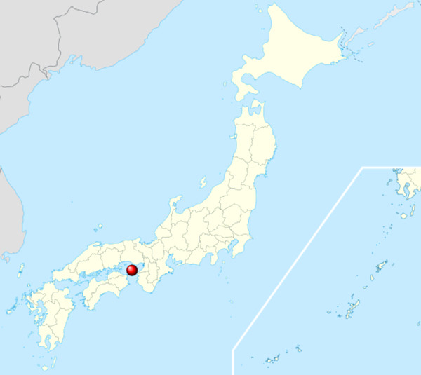 日本地図の画像