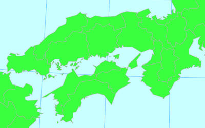 日本地図の画像