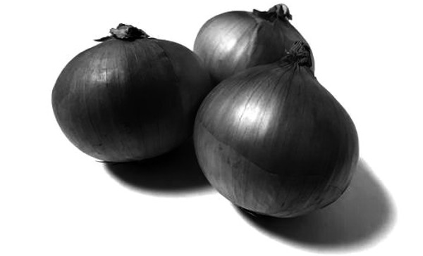 黒い玉ねぎの画像