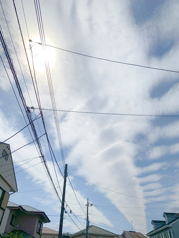 地震雲の投稿写真