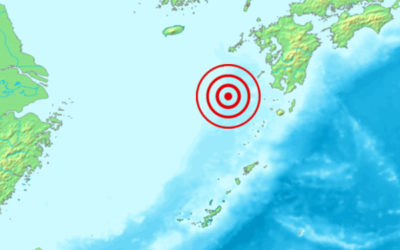地震情報の画像