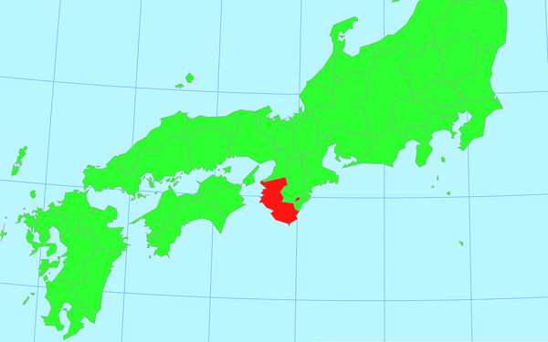 日本地図の画像