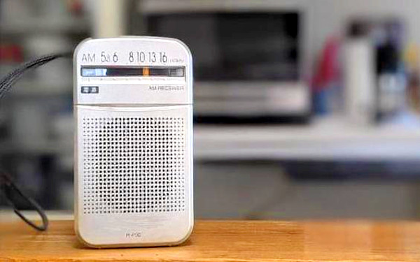 ラジオの写真