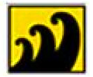 津波警報のマーク