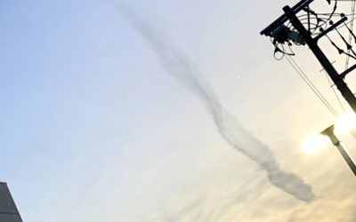 地震雲の投稿写真