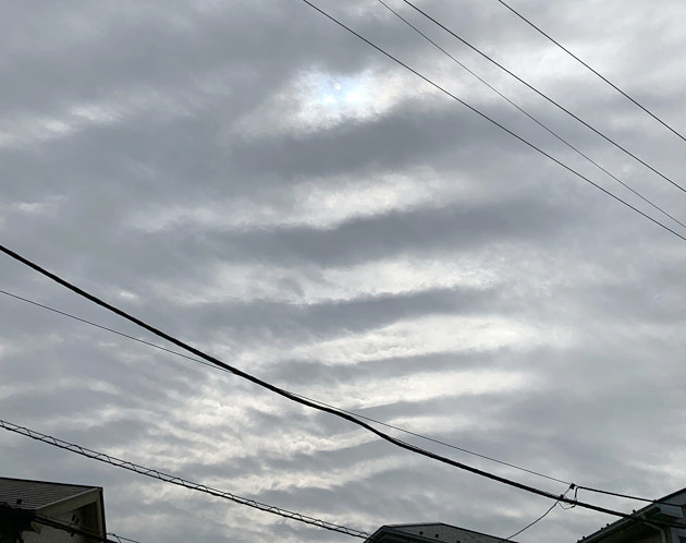 地震雲の投稿写真